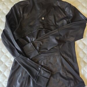 Lululemon Women's  12 Black Shimmer Define Jacket - Rare!